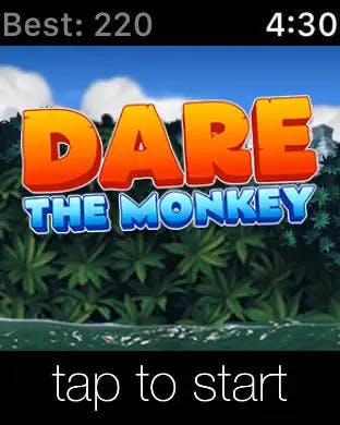 Screenshot 1 for Dare the Monkey: Go Bananas!