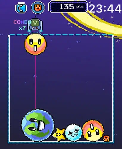 Screenshot 2 for Galaxy Mix - Planet Watermelon