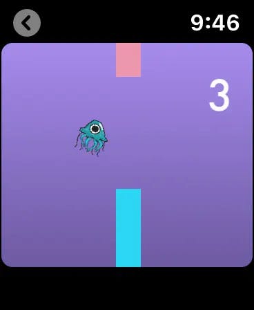 Screenshot 3 for Jellyfish Tap - Watch Game