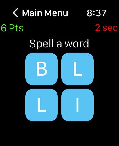 Screenshot 1 for Snappy Word - Word Puzzle Game