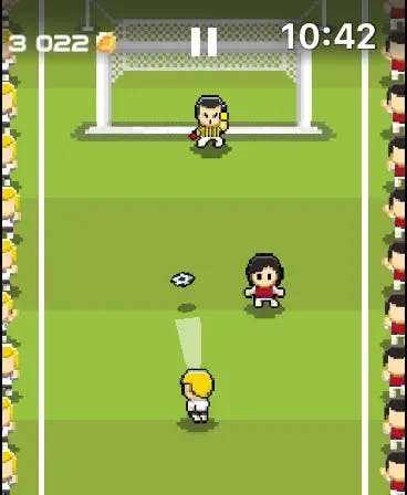Screenshot 3 for Soccer Dribble Cup: high score