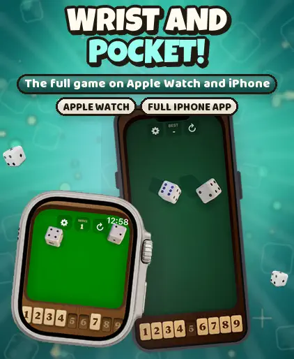 Screenshot 2 for Shut The Box: Watch Dice